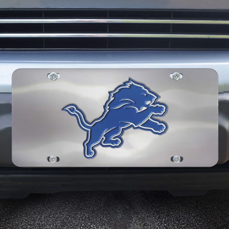 Detroit Lions Diecast License Plate