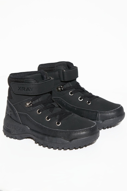 Mini Baller Boys Sneaker - Black