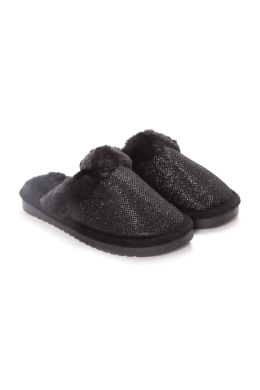Mini Cloud Walking Slippers - Black