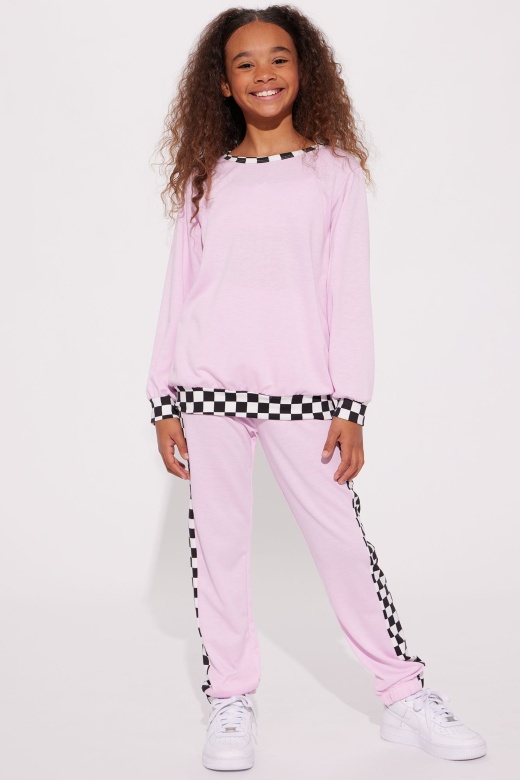 Mini Speed Racer Jogger Set - Pink/Combo