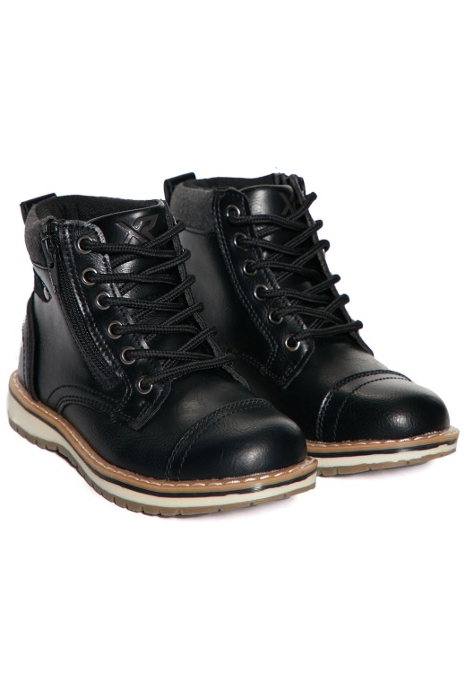 Mini Grown Little Man Boot - Black