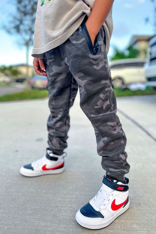 Mini Jake Joggers - Black/Combo