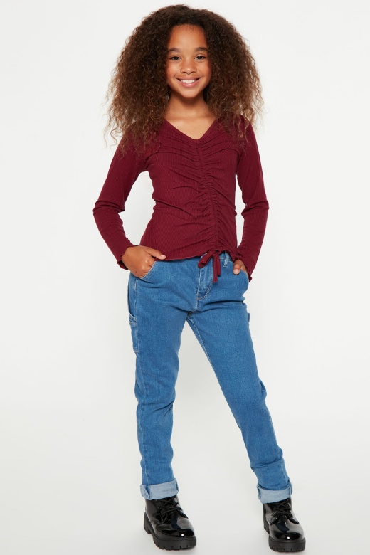 Mini Got It All Carpenter Jean - Medium Blue Wash
