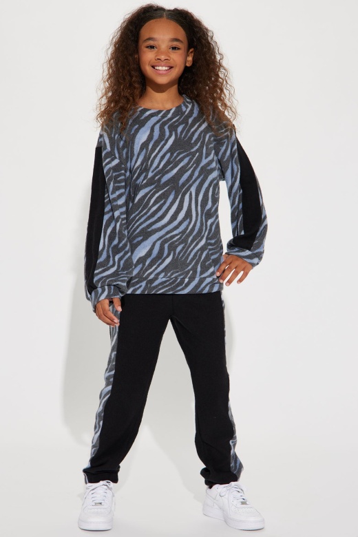 Mini That's So Wild Jogger Set - Blue/Combo