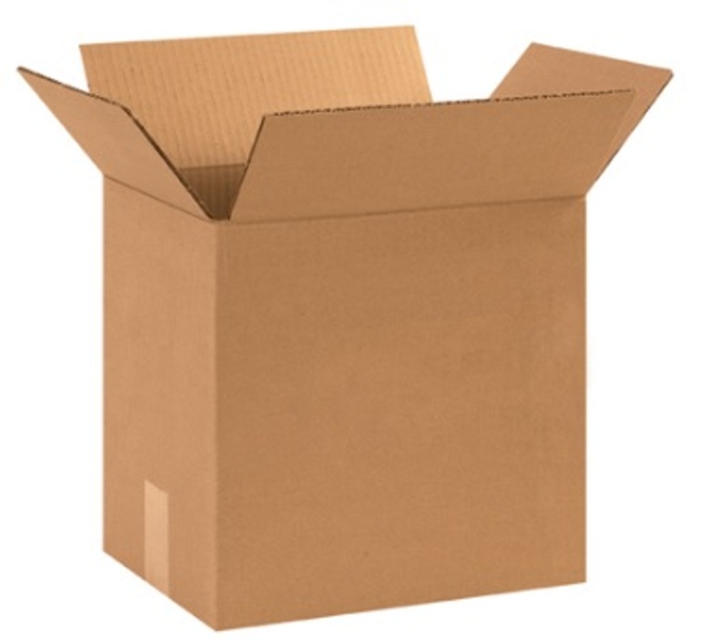 12 1/4" X 9 1/4" X 12" Corrugated Cardboard Shipping Boxes 25/Bundle