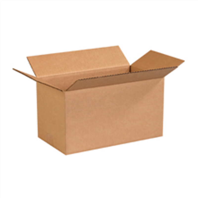 13" X 7" X 7" Corrugated Cardboard Shipping Boxes 25/Bundle
