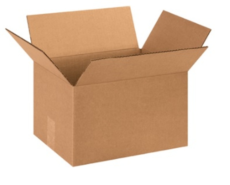 13" X 9" X 8" Corrugated Cardboard Shipping Boxes 25/Bundle