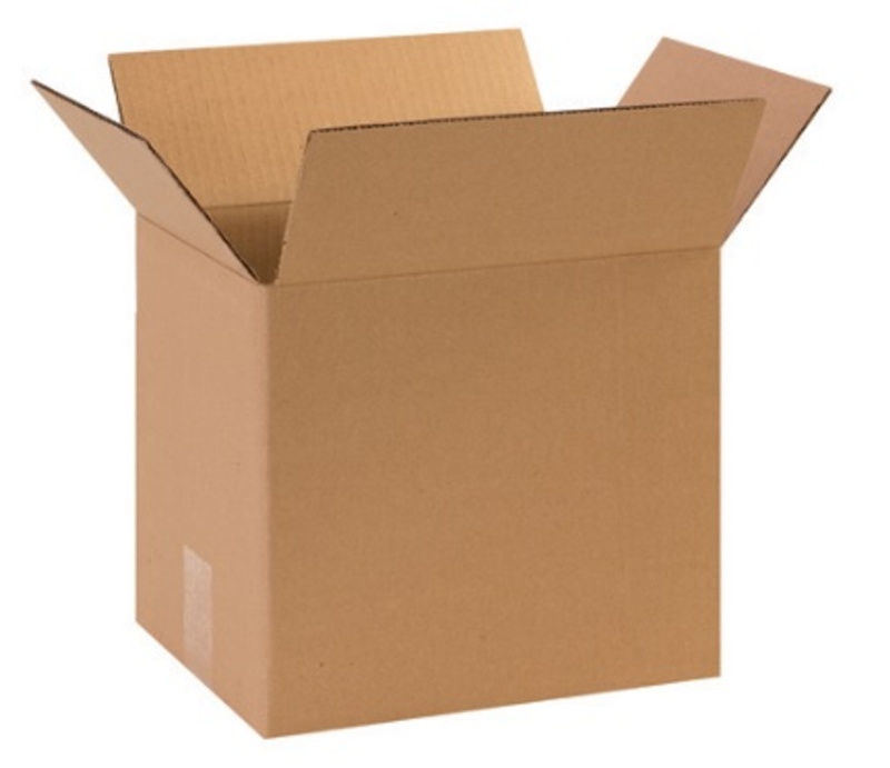 11 1/4" X 8 5/8" X 10" Corrugated Cardboard Shipping Boxes 25/Bundle
