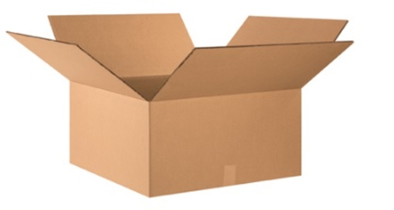 24" X 24" X 10" Double Wall Corrugated Cardboard Shipping Boxes 10/Bundle