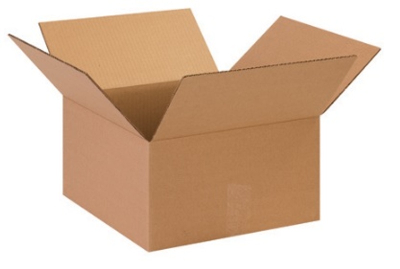 13 1/2" X 13 1/2" X 7 1/2" Corrugated Cardboard Shipping Boxes 25/Bundle