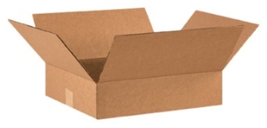 16" x 14" x 4" Corrugated Cardboard Shipping Boxes, 25/Bundle