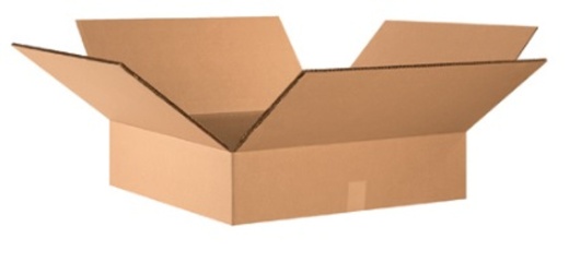 24" X 24" X 8" Double Wall Corrugated Cardboard Shipping Boxes - 10/Bundle