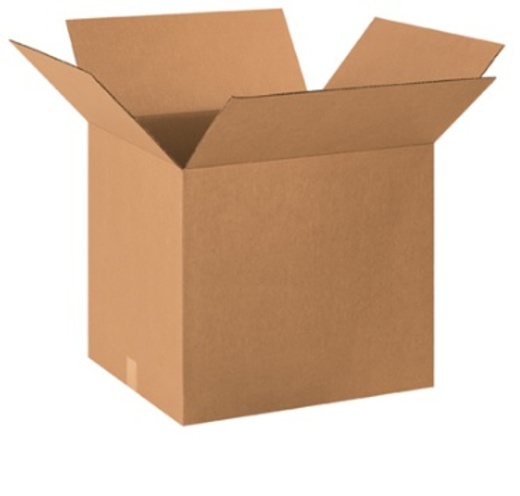 24" x 24" x 26" Corrugated Cardboard Shipping Boxes - 10/Bundle