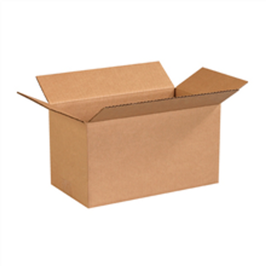13" X 7" X 7" Corrugated Cardboard Shipping Boxes, 25/Bundle