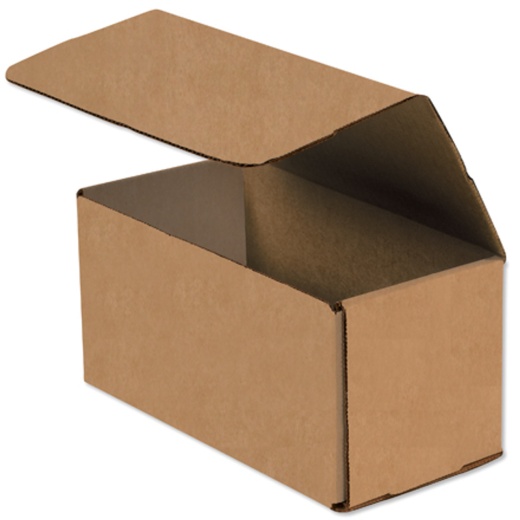 8" X 4" X 4" Kraft Corrugated Mailers - Pack of 50