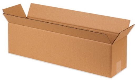 26" X 6" X 6" Corrugated Cardboard Shipping Boxes - 25/Bundle