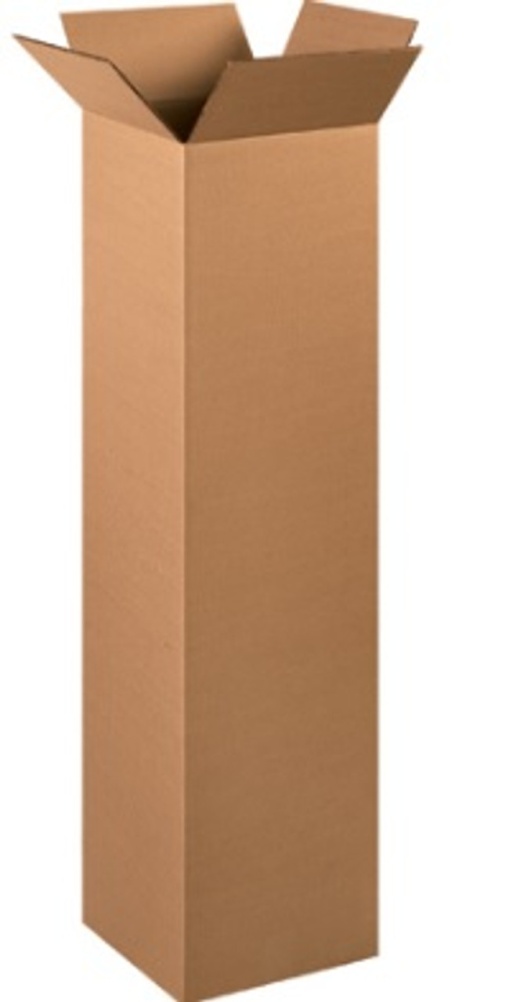 12" X 12" X 48" Double Wall Corrugated Cardboard Shipping Boxes