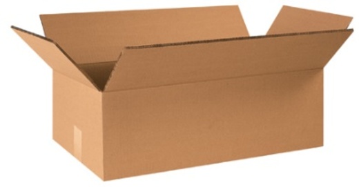 20" x 14" x 6" Double Wall Corrugated Cardboard Shipping Boxes - 15/Bundle