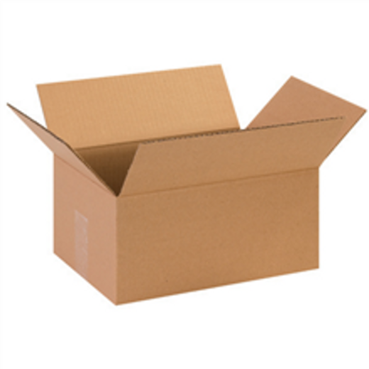 13" x 9" x 6" Corrugated Cardboard Shipping Boxes 25/Bundle