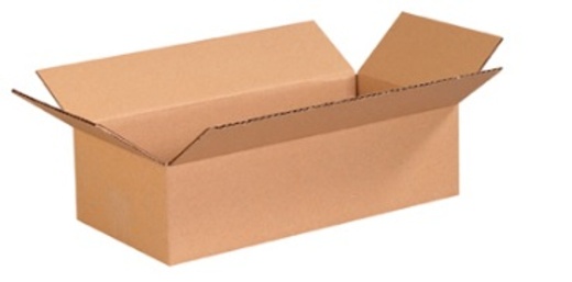 16" X 8" X 4" Corrugated Cardboard Shipping Boxes - 25/Bundle