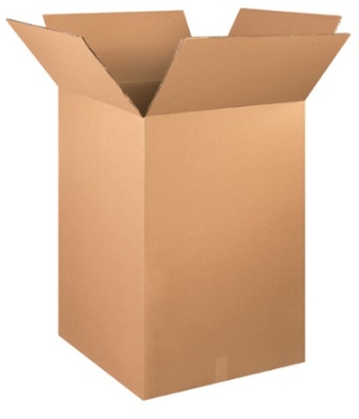 24" x 24" x 36" Double Wall Corrugated Cardboard Shipping Boxes