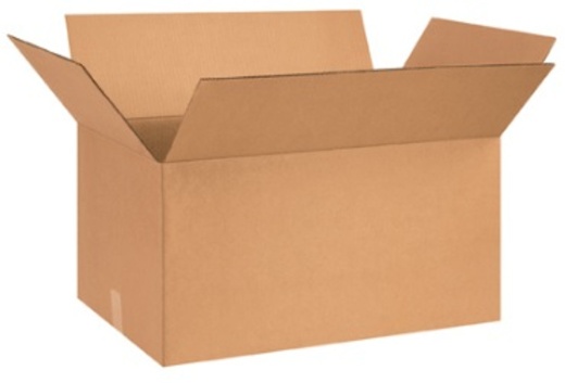 26" X 15" X 12" Corrugated Cardboard Shipping Boxes - 20/Bundle
