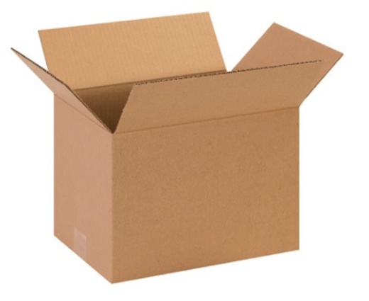 13" x 9" x 9" Corrugated Cardboard Shipping Boxes (25/Bundle)