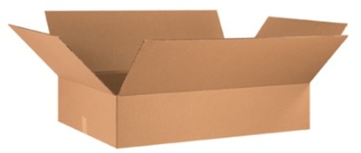 36" X 24" X 8" Corrugated Cardboard Shipping Boxes - 10/Bundle