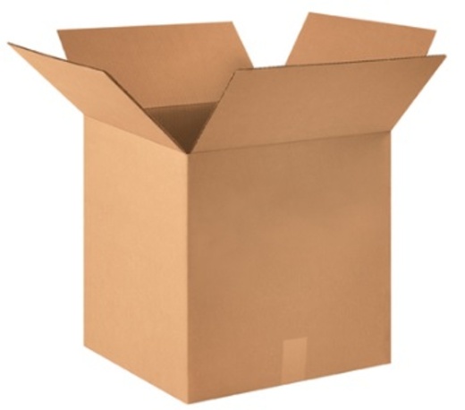 15" x 15" x 15" Heavy-Duty Corrugated Cardboard Shipping Boxes