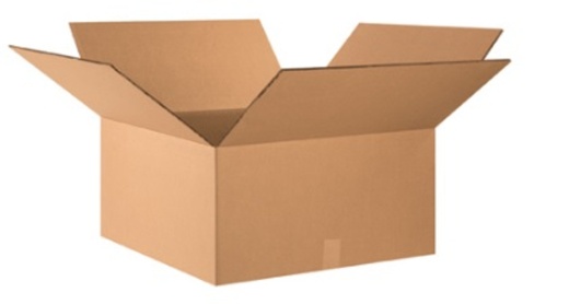 24" x 24" x 10" Double Wall Corrugated Cardboard Shipping Boxes