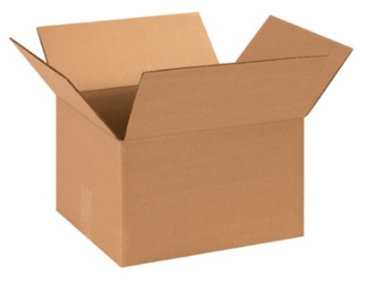 13" x 11" x 8" Corrugated Cardboard Shipping Boxes - 25/Bundle