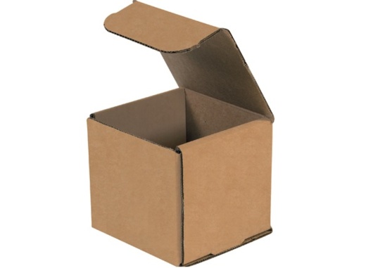 5" x 5" x 5" Kraft Corrugated Mailers - Buy Online Today!