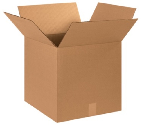 15x15x15 Corrugated Cardboard Boxes - 25 per Bundle