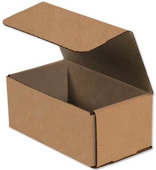 7" X 4" X 2" Kraft Corrugated Mailers 50 / Bundle