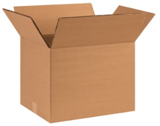 15" x 12" x 12" Double Wall Corrugated Cardboard Shipping Boxes