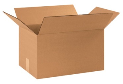 16" x 11" x 10" Corrugated Cardboard Shipping Boxes - 25/Bundle