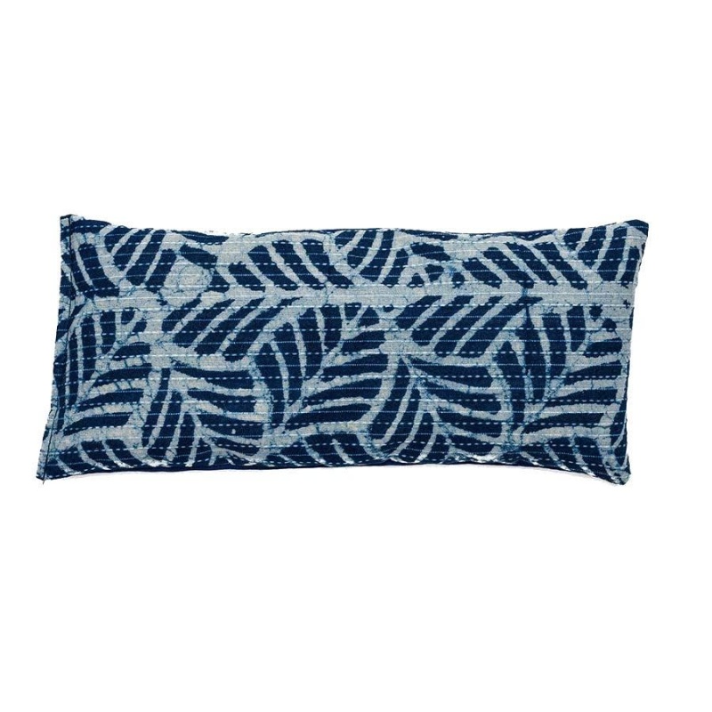 Baudelaire Indigo Palm Eye Pillow