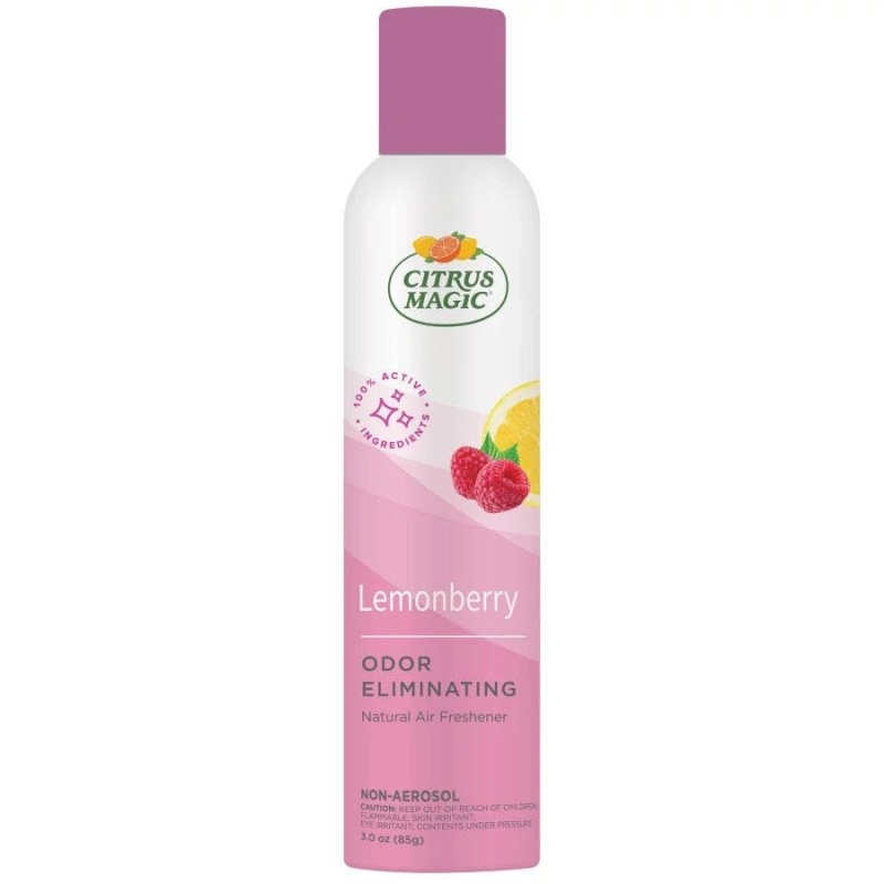 Citrus Magic Lemonberry Natural Odor Eliminating Air Freshener Spray 3 Fl. Oz