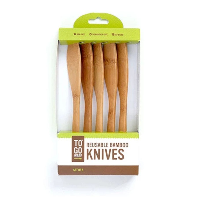 To-Go Ware Reusable Bamboo Knives 5 Count