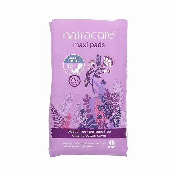 Natracare Night-Time Pads 10 Count