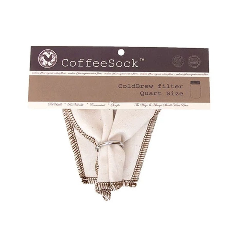 Coffeesock Cold Brew Coffee Sock Filter 32 Oz