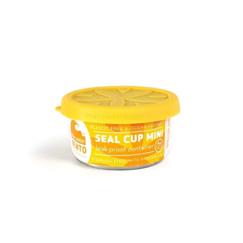 Ecolunchbox Yellow Mini Seal Cup 3 Oz