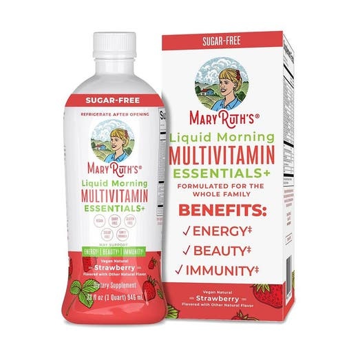 Mary Ruth's Strawberry Morning Multivitamin 32 Fl. Oz
