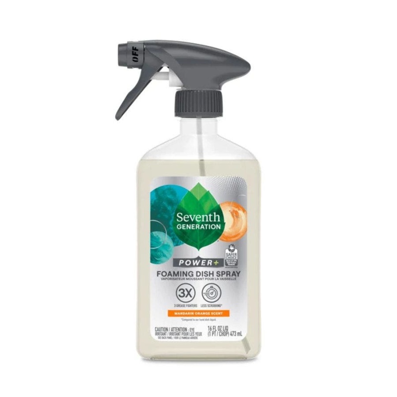 Seventh Generation Mandarin Orange Foaming Dish Spray 16 Fl. Oz