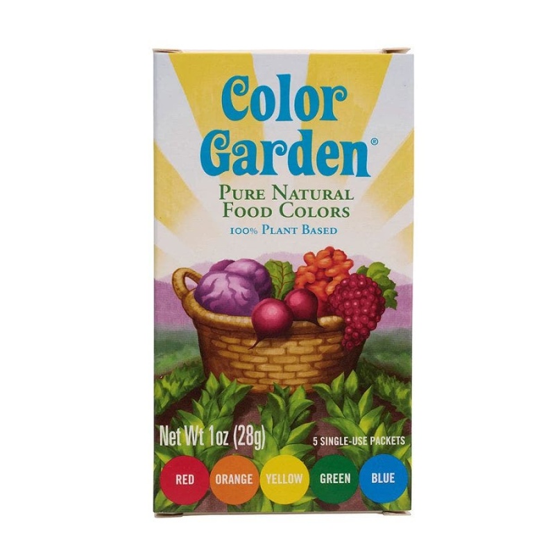 Color Garden Multi Pack Natural Food Color 5 Packets