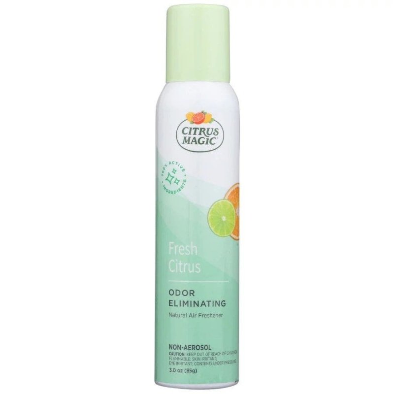 Citrus Magic Fresh Citrus Natural Odor Eliminating Air Freshener Spray 3 Fl. Oz