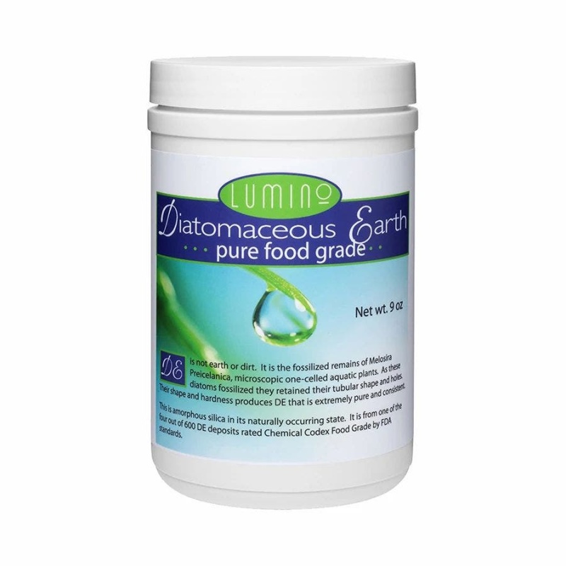 Lumino Wellness Food Grade Diatomaceous Earth 9 Oz