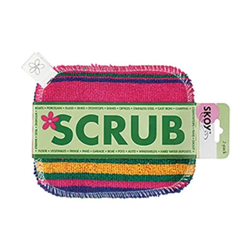 Skoy Multi-Color Scouring Scrubs 2-Pack