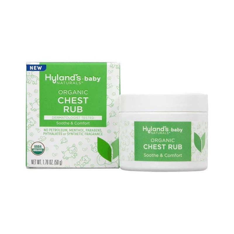 Hylands Baby Chest Rub 1.5 Oz - Gentle Organic Care