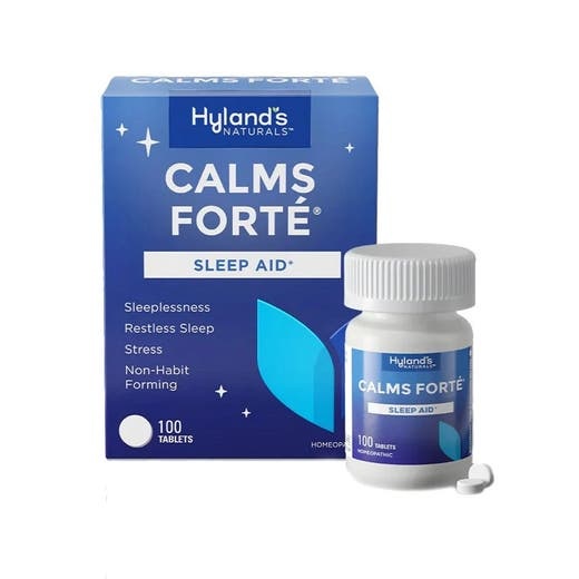 Hylands Stress And Sleep Calms Forte Tablets 100 Count